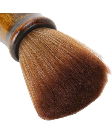 Neck Face Duster Professional Hair Cutting Neck Duster Brush Barber Fiber Wooden Handle Cutting Neck Duster Broken Hair Sweep Brush Soft Brush for Salon Stylist Barber Hairdressing Salon Stylist - Buy Online on GoSupps.com