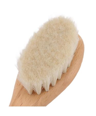 Newborn Hairbrush Set with Goat Bristles - Gentle Care for Baby's Delicate Scalp - Buy Online on GoSupps.com