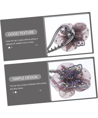 FRCOLOR Rhinestones Hair Barrette Make Up Hair Clips - Buy Online on GoSupps.com