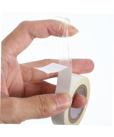 Beatifufu 1 Roll Wig Film Hair Extension Tape Wig Hairpiece Tapes Wig Tape Double Sided Tape for Lace Wigs Lace Front Wig Tape Wig Adhesive Double Sided Wig Tape Lace Front Tape White Tissue - Buy Online on GoSupps.com