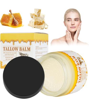 Beef Tallow Cream Baume au Miel de Suif Hydratant Au Suif de B uf Au Miel de 2 12 Oz Cr me Hydratante pour Le Visage Au Suif pour Les Types de Peau 60g - Buy Online on GoSupps.com