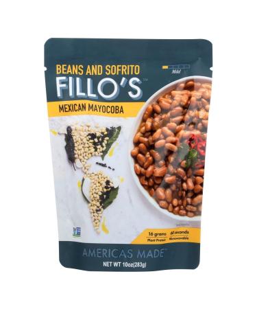 FILLOS Mexican Mayocoba Beans And Sofrito, 10 OZ