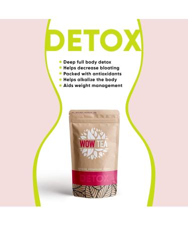  WOW TEA WOW TEA - Herbal Tea for Weight Loss | Detoxifying Tea - Body Cleansing and Bloating Relief | Ayurveda Wellness Tea + Tea Thermos with Infuser - 150g + 500ml | 100% Natural | Made in the EU - Buy Online on GoSupps.com