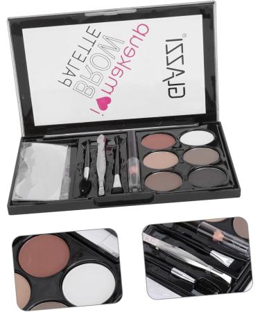 OHPHCALL 1 Set Eyebrow Powder Set Eye Shadow Make up Palettes Eye Brow Shaping Kit Eyebrow Sissor Kit Lit Abs 1 count (Pack of 1) As Shown - Buy Online on GoSupps.com
