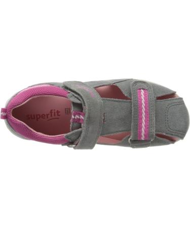 Superfit Girl's Fanni Sandals - 4.5 UK Child - Grey Pink | Trendy Kids Footwear - Buy Online on GoSupps.com
