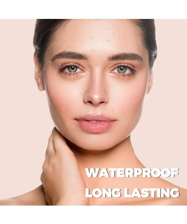 Buy Eyebrow Stamp Stencil Kit - 34 Reusable Stencils for Perfect Waterproof Eyebrow Makeup (Dark Brown) - International Shipping - Buy Online on GoSupps.com