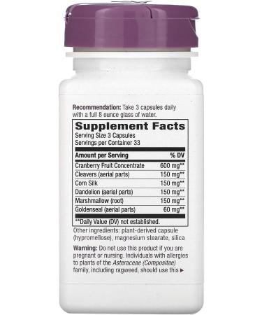Natures Way Urinary Capsule 450 Mg - Pack of 100 x 3 - Case of 3 Packs - Buy Online on GoSupps.com