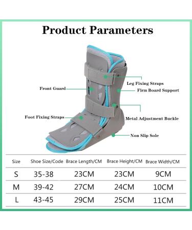 Buy SFKLYU Night Splint for Plantar Fasciitis - Adjustable Ankle Support Stabilizer Brace for Foot Drop & Fracture Relief - International Shipping Available - Buy Online on GoSupps.com
