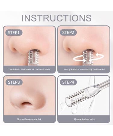 Tondeuse Poils de Nez pour les Femmes | pilateur Double T te pour Poils du Nez |  - Buy Online on GoSupps.com