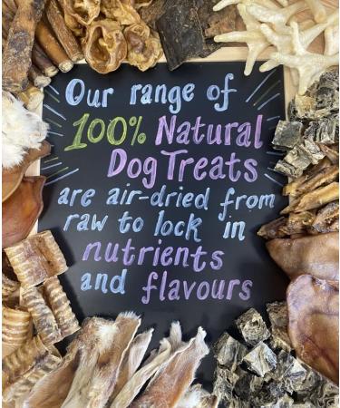 200g Premium Quality Natural Pigs Ears Pieces - Dog Treats Chews SLD - Buy Online on GoSupps.com