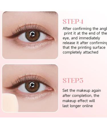 Pzuryhg Eyeliners Stamps Ended Eyeliner Stencils Pencil Smooth Precision Makeup Pen Multifunctional Beauty Tool for Winged Looks Ideal for Daily Use Parties Travel Women Black - Buy Online on GoSupps.com