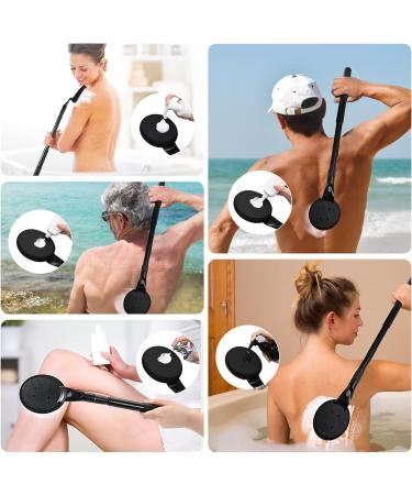 Lotion Applicator for Back 25.7 Telescopic Back Lotion Applicator Back Lotion Applicators for Your Back Easy Reach and Washable Back Self Tanner Applicator - Buy Online on GoSupps.com