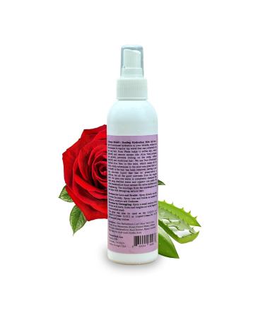 Hydrating Rosewater Loc Spray | Dread Detangler & Retwist with Aloe Vera for Itchy Scalp - 6oz - Buy Online on GoSupps.com