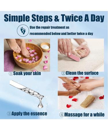 Extra Strength Toe Nail Repair Treatment for Thick, Cracked, Damaged, Discolored Yellow Nails - 30ml - Buy Online on GoSupps.com