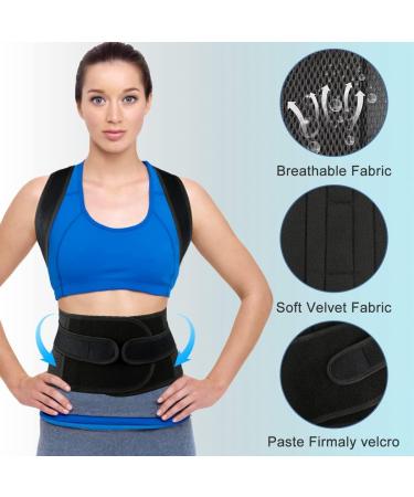 X-Large Back Posture Corrector & Lumbar Support Improve Posture & Relieve Waist Pain - Shop Internationally - Buy Online on GoSupps.com