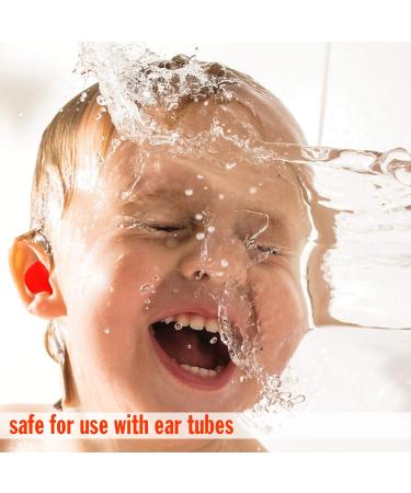 Mack's Kids Soft Moldable Silicone Ear Plugs - 6 Pairs for Swimming, Bathing, Travel & Events | Small Comfortable Earplugs - Buy Online on GoSupps.com