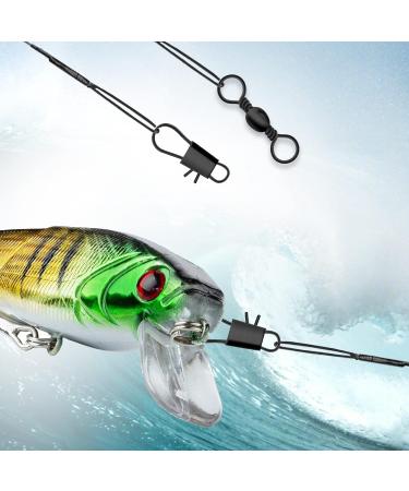 Kinbom Leading Fishing Line - Durable Stainless Steel Leader for Salt & Freshwater - Anti-Bite Predator Fish Fishing Line - Buy Online on GoSupps.com