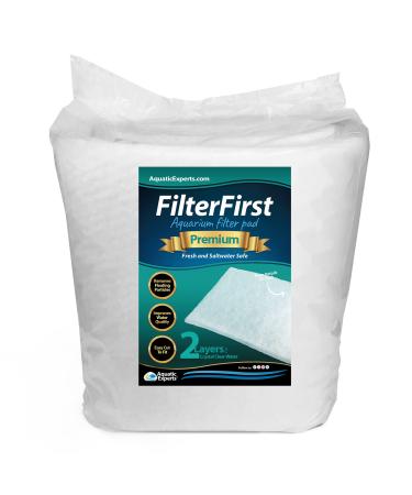Aquarium Filter Pad - Premium True Dual Density Aquarium Filter Media Roll for Crystal Clear Water