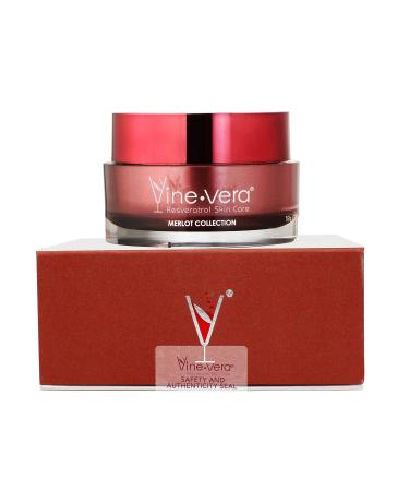 Vine Vera Merlot Day Cream & Peeling Gel Set - Resveratrol Anti-Aging Skin Care for Radiant Skin - Buy Online on GoSupps.com
