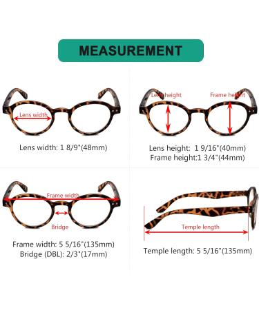 Eyekepper 5-Pack Retro Round Reading Glasses & Sunglasses +1.50 | Stylish Spring Hinges - International Shipping - Buy Online on GoSupps.com