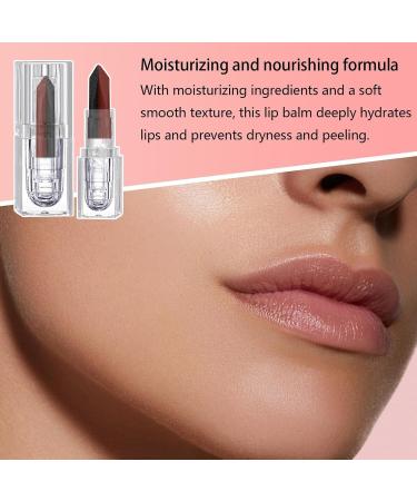 Matte Lipstick | Moisturizing Makeup Lipstick: Non-sticky dual-color lip gloss long-lasting moisturizing lipstick for healthy lips - Buy Online on GoSupps.com