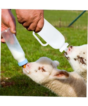 4 Pcs Portable Calf Milk Bottle Calf Feeder Bottle Feeding Bottle Lamb Baby Cattle and Sheep 35x14cmx2pcs Assorted Colorx2pcs - Buy Online on GoSupps.com