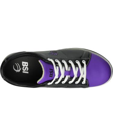 BSI Women's Classic Bowling Shoe 7 Black/Purple - Stylish Comfort for Bowling Enthusiasts - Buy Online on GoSupps.com