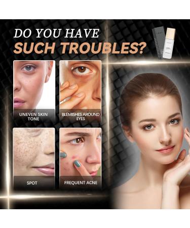 LMDGDS Colorchanging foundation SPF 15 with glycerin colorchanging foundation for mature skin Liquid makeup Longlasting mattifying vegan 30 ml - Buy Online on GoSupps.com