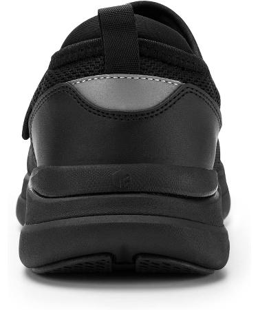 FitVille Men's Diabetic Orthopedic Slip-on Shoes | Extra Wide Width with Adjustable Closure | Arch Support & Cushioning for Swollen Feet | Easy Top 12.5 X-Wide Black - Buy Online on GoSupps.com