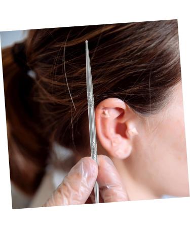 Healifty 12 Pcs Auricular Point Probe Pen Ear Cleaner Kit with Acupressure Tools for Earwax Removal and Massage - Silver Spring Spoon Included - Buy Online on GoSupps.com