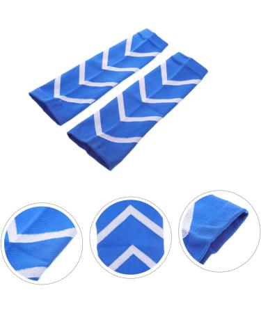 FOMIYES Men's Compression Calf Sleeves - 4 Pairs Over The Calf Socks for Sports & Running - Elastic Footless Nylon Silk Leggings for Men - Buy Online on GoSupps.com