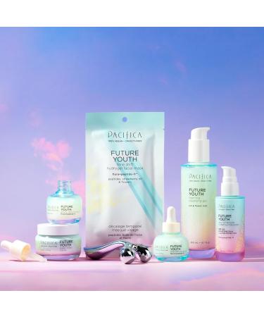 Pacifica Beauty Future Youth Foaming Cleansing Gel | Gentle Vegan Face Wash for All Skin Types | Alcohol-Free & Dermatologist Tested Makeup Remover - Buy Online on GoSupps.com
