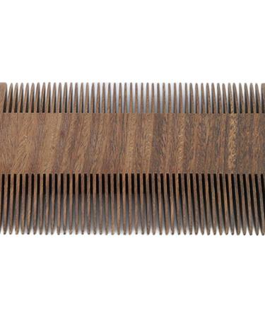 Double Sided Lice Comb - Wide & Fine Teeth for Effective Louse Removal | Wooden Beard & Mustache Comb | Hair Lice Treatment - Buy Online on GoSupps.com