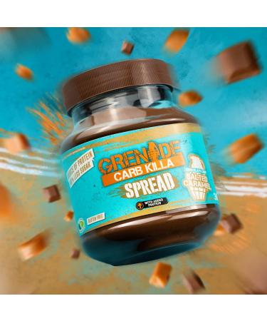 Grenade Carb Killa Protein Spread - Chocolate Chip Salted Caramel 1 x 360 g Jar - Buy Online on GoSupps.com