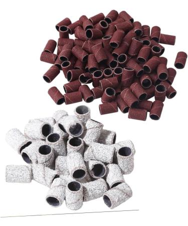 FRCOLOR 1 Set Set Efile Sanding Bands Nail Art Equipment Fine Grit Nail Drill Bit Sanding Ring Bands Grit File Sand Carbide Drill Bits for Nails Nail Sander Bit Sanding Rings Suite Major medium Assorted Color - Buy Online on GoSupps.com