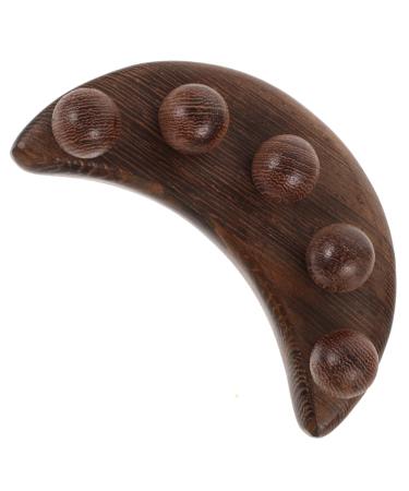 NOLITOY Handle Massage Board Wooden Gua Sha Scraping Board Gua Sha Facial Paddle Anti-Fatigue Hand Massager