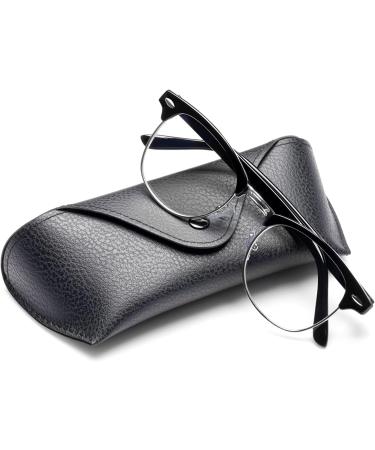 Miricri Blue Light Filter Glasses - Unisex Prescription-Free Gaming Protection Anti-Reflective Includes Microfiber Cloth & Case - Buy Online on GoSupps.com