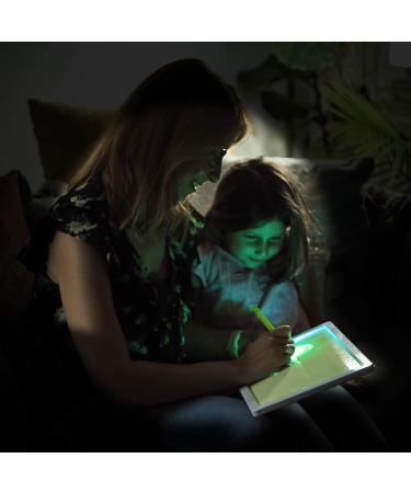 Draw with Light Sketch Board | Luminescent Glow in The Dark Drawing Painting for Kids - Buy Online on GoSupps.com