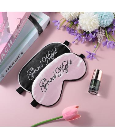Premium Silk Sleep Masks for Men & Women - Adjustable Satin Eye Covers for Ultimate Comfort | Ideal for Night Sleep & Travel - Buy Online on GoSupps.com