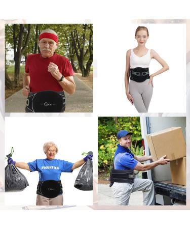 HKJD LSO Lumbar Brace - Adjustable Back Support Belt for Lower Back Pain Relief | Sciatica Scoliosis & Bulging Disc Solution for Men & Women - Buy Online on GoSupps.com