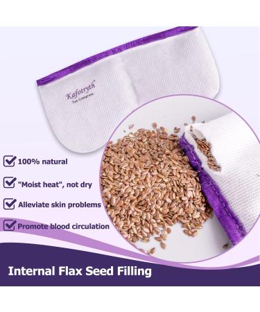 Moist Heated Eye Mask | Microwavable, Detachable & Reusable | Relieves Dry Eye, Itchiness, Blepharitis | Purple - Buy Online on GoSupps.com