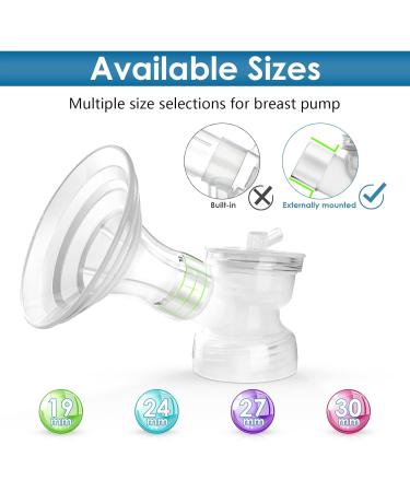 Lulia Breast Pump Accessories - 27mm Flange | Compatible with Lulia Breast Pump - Buy Online on GoSupps.com