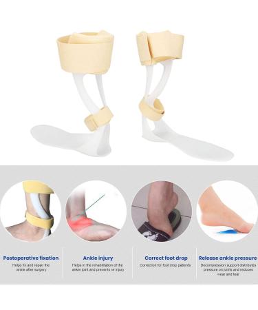 ZJchao Ankle Support Brace - Lightweight & Tailorable Ankle Foot Orthosis for Sprains Drop Foot Stabilization - International Shipping Available - Buy Online on GoSupps.com