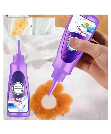 Active Enzyme Laundry Stain Remover - 2024 New Spot Remover for Clothes Fabric Oil Ink Color Paint Wine Armpit White Clothes Travel Stain Remover Spray Non Toxic Natural Stain Remover Laundry (3PC)