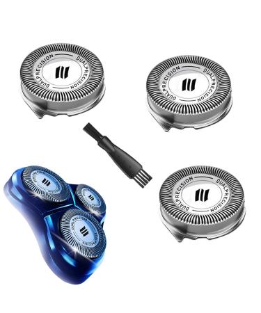 HQ8 Replacement Heads for Norelco Aquatec Shavers, Compatible with Philips Razor PT720 AT880 AT810 Heads, HQ8 Blades,3 pcs HQ8-3