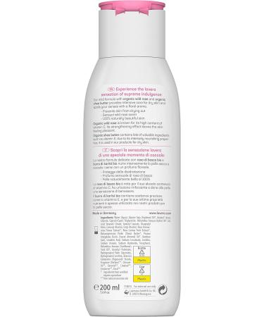 Lavera Body Lotion Delicate 200ml | Vegan & Organic Wild Rose & Shea Butter | Natural Cosmetics - Buy Online on GoSupps.com