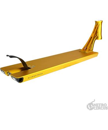 R Willy Signature Pro Scooter Deck - Gold by Nitro Circus - Buy Online on GoSupps.com
