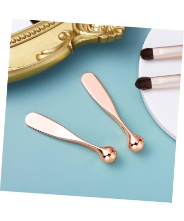 B ton Yeux Et Cr me Yeux 2 Pi ces Alliage De Zinc Compact Rose Dor Outil De Massage Visage Soin Anti- d me Portable Pour Femmes 5.8*1cm comme montr  - Buy Online on GoSupps.com