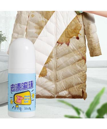 Stain Remover For Clothes | 50ML Laundry Liquid Cleaner Roller On | Home Cleaning Agent For Jeans Clothing Pants Carpet Down Jacket Pinnkl - Buy Online on GoSupps.com