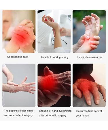 ZZBB Rehabilitation Robot Finger Orthoses Electric Rehabilitation Auxiliary Training Gloves Soft Resting Hand Splint for Flexion Contracture Finger Left Small - Buy Online on GoSupps.com